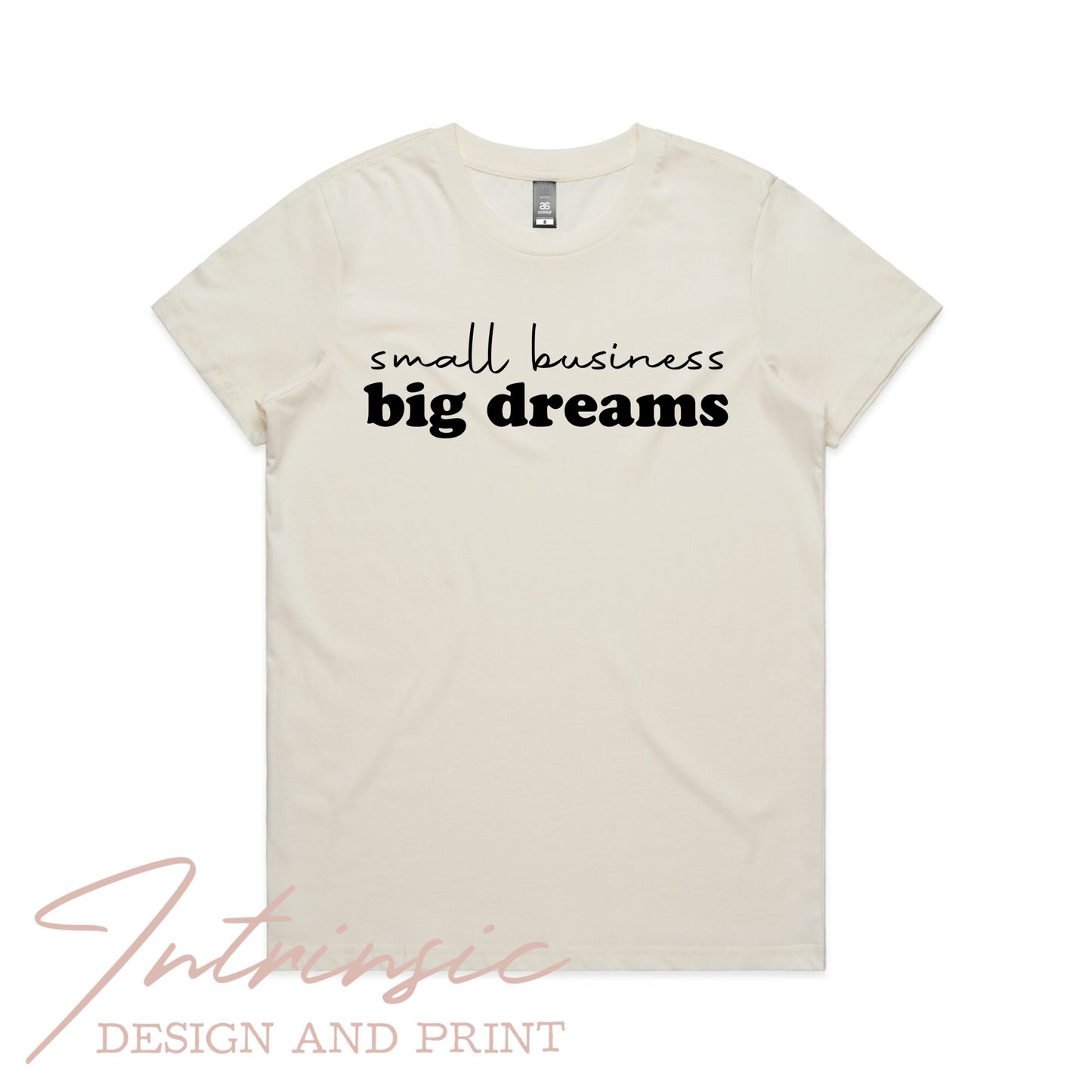Big dreams small font