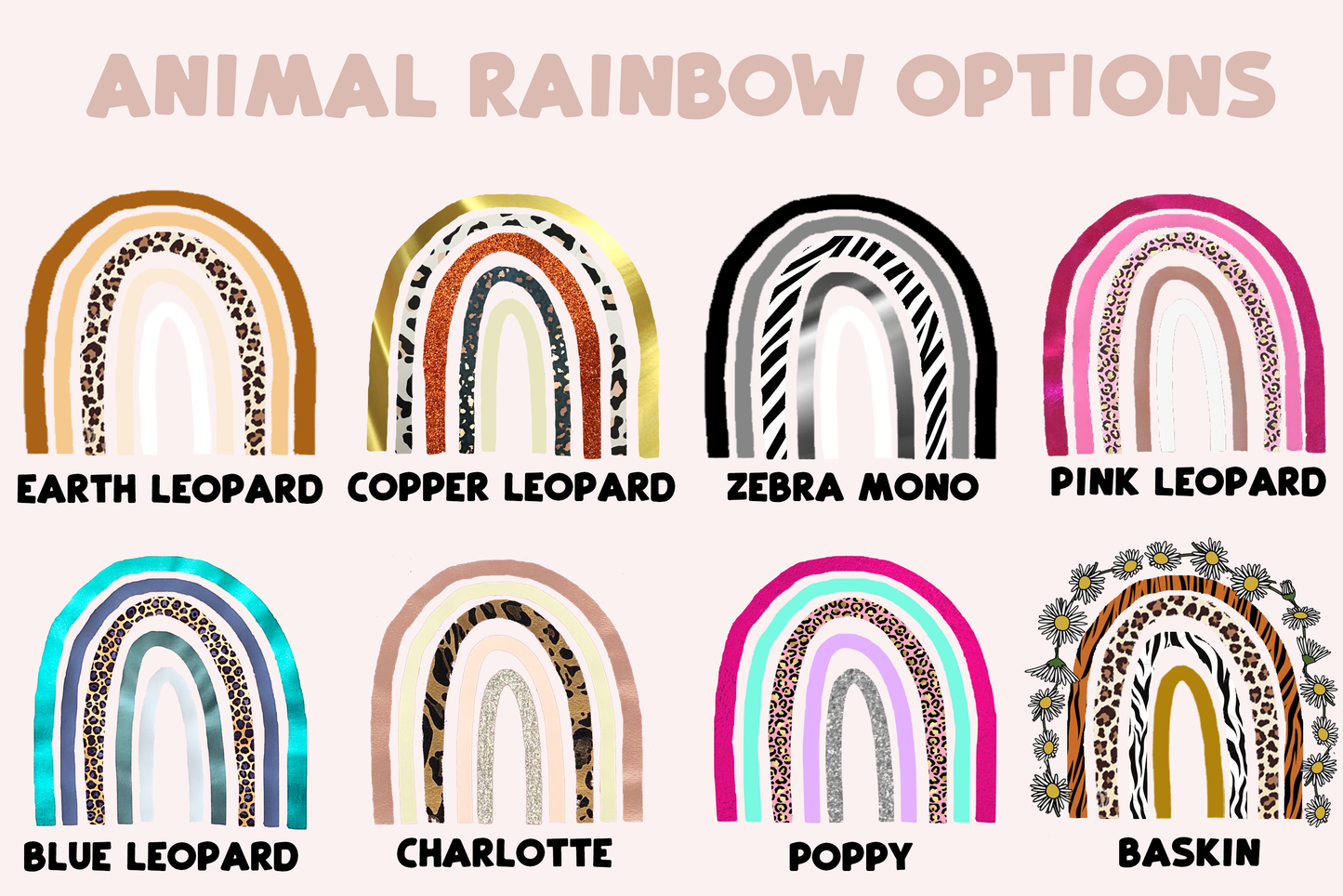 Animal rainbows