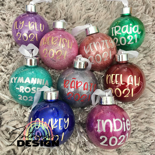 Personalised Baubles