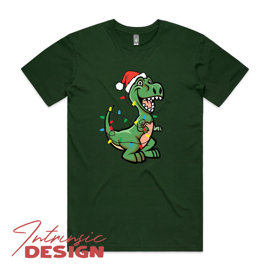 Christmas Dinosaur unisex