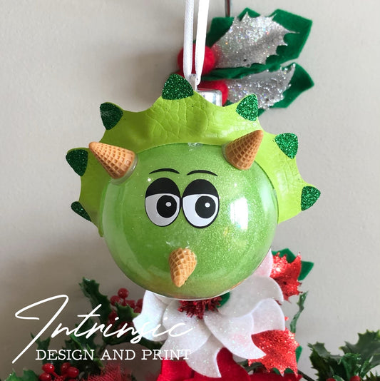 Triceratops Baubles