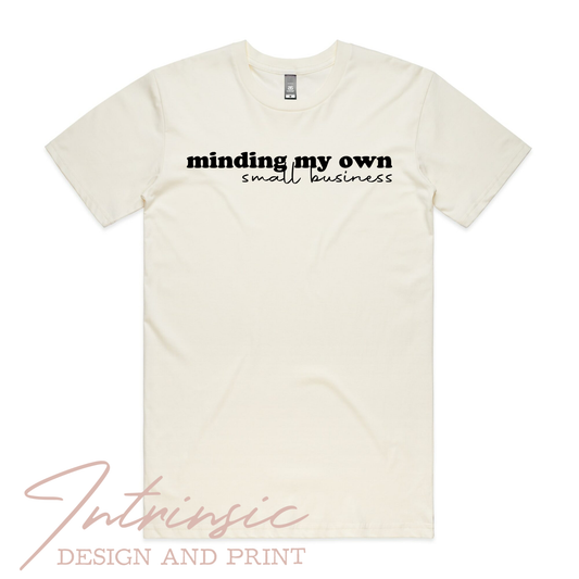 Minding my own small font - unisex