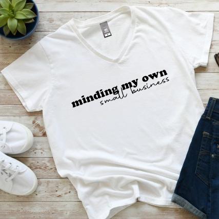 Minding my own - small font